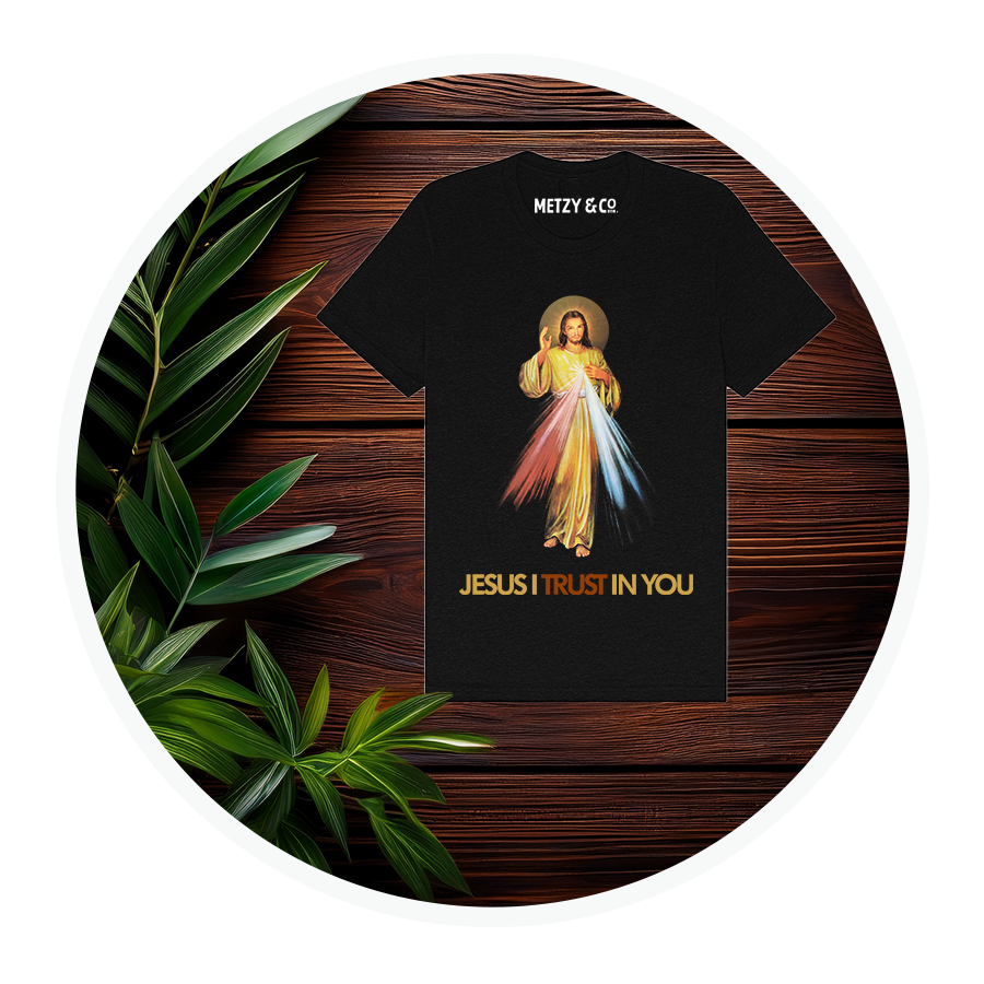 Jesus Divine Mercy - Official Image | Adult Unisex T-Shirt