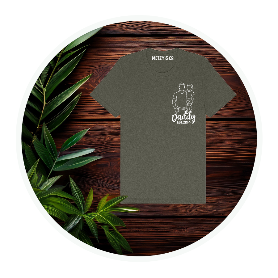 Customizable Fathers Day T-Shirt