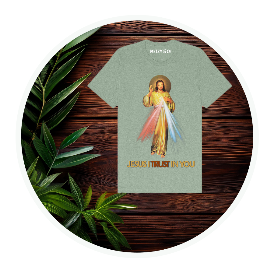 Jesus Divine Mercy - Official Image | Adult Unisex T-Shirt