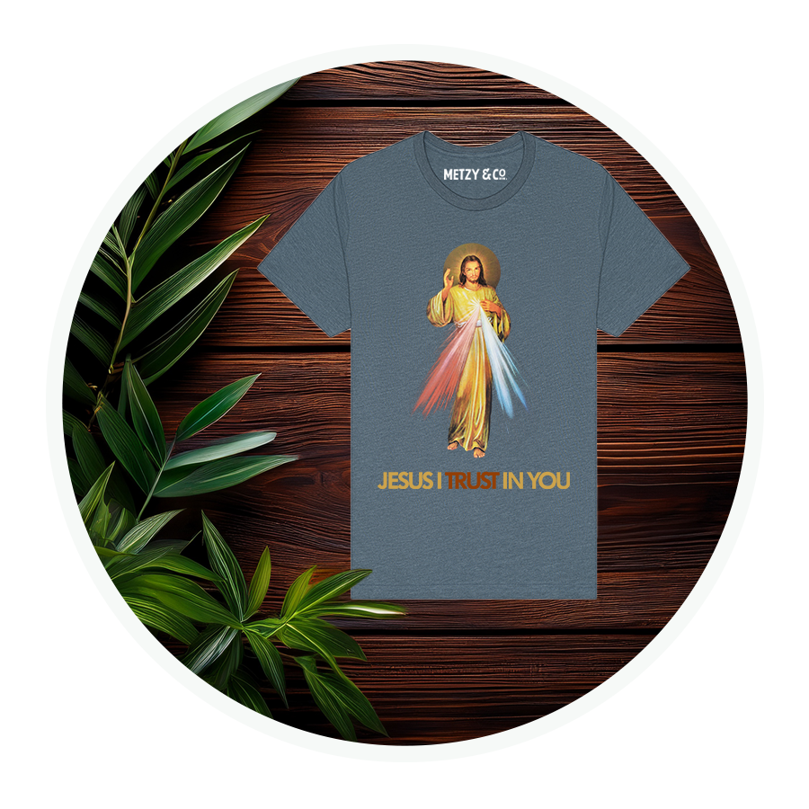 Jesus Divine Mercy - Official Image | Adult Unisex T-Shirt