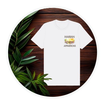 Marian Apparitions (Left Chest) | Adult Unisex T-Shirt