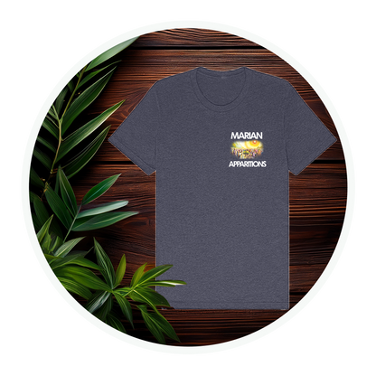Marian Apparitions (Left Chest) | Adult Unisex T-Shirt