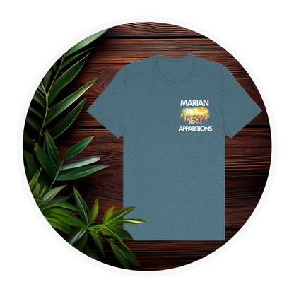 Marian Apparitions (Left Chest) | Adult Unisex T-Shirt