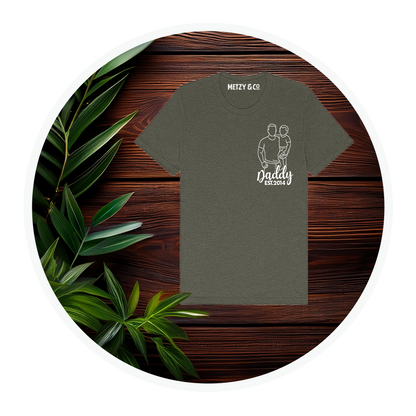 Customizable Fathers Day T-Shirt