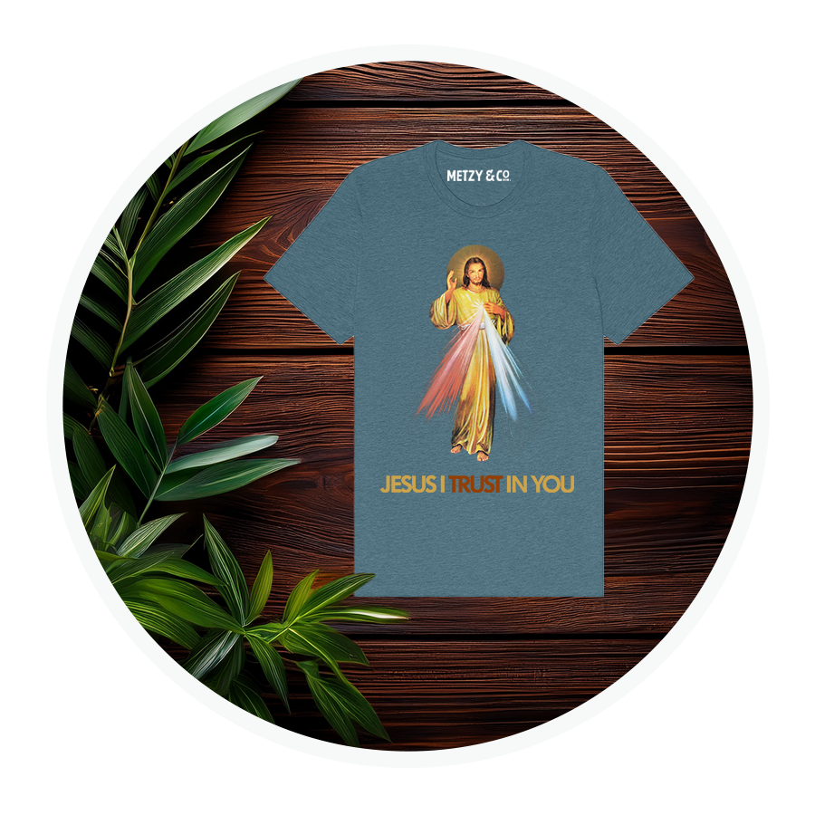 Jesus Divine Mercy - Official Image | Adult Unisex T-Shirt
