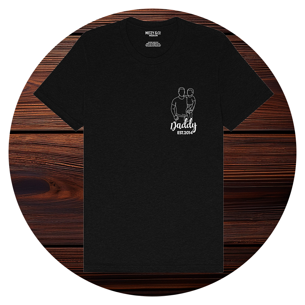 Customizable Fathers Day T-Shirt